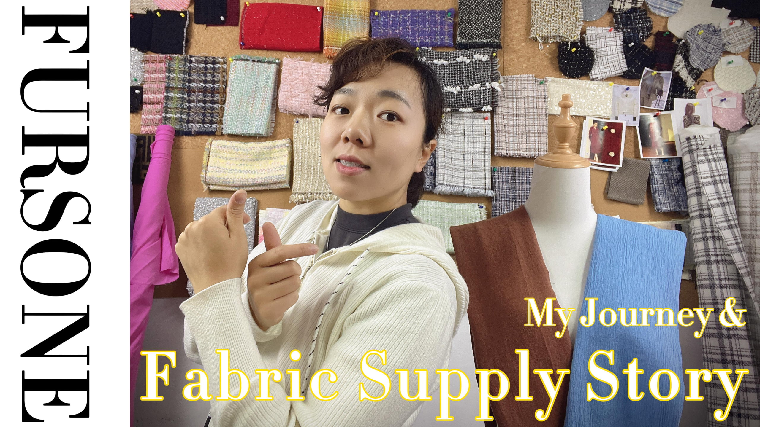 Delia in Sample Room